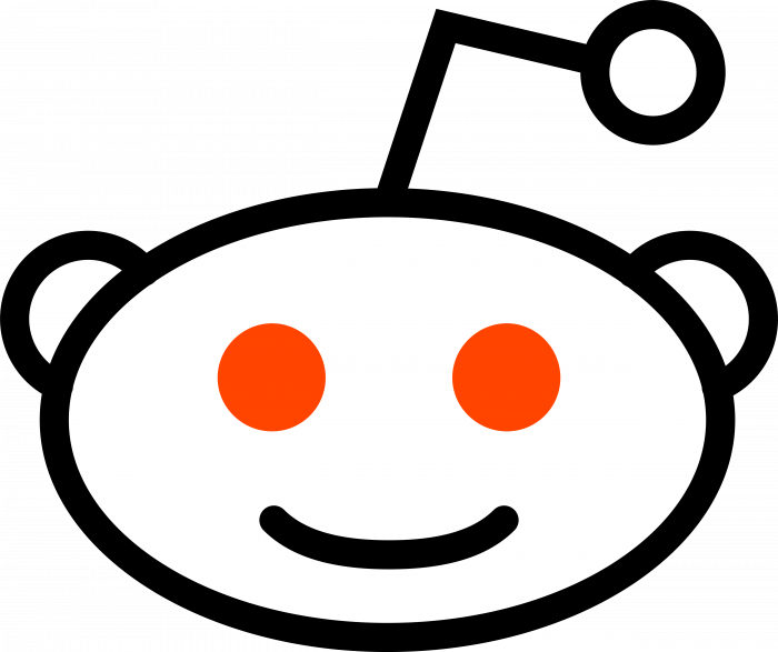 Reddit logo Snoo's head 1