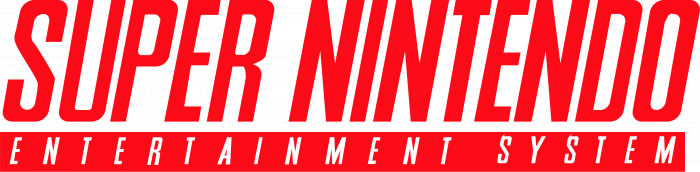 Super Nintendo Entertainment System logo red