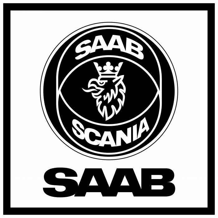 Saab Scania logo cube