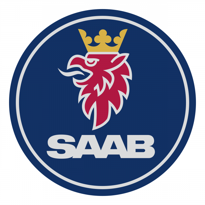 Saab logo circle