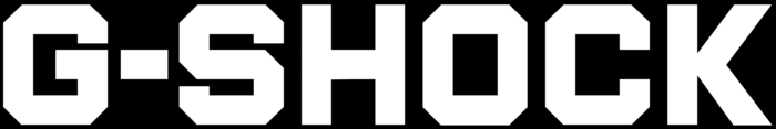 G-Shock logo, black