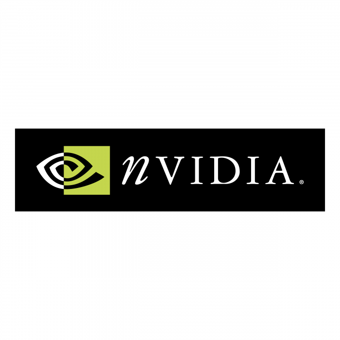 NVIDIA logo white