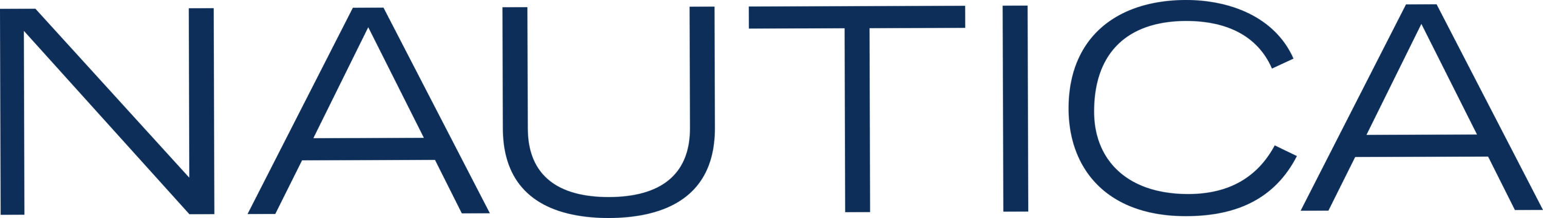 Nautica text Logo 2000