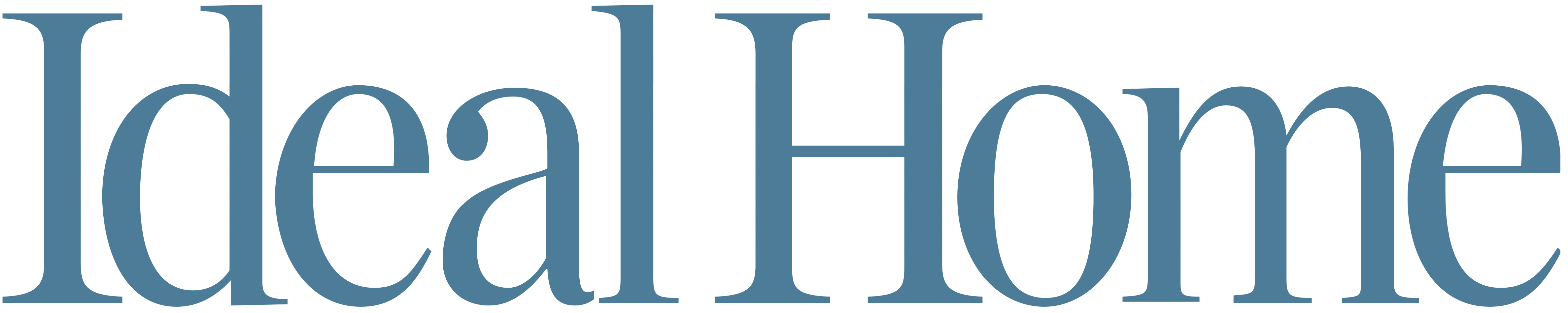 Ideal home logo wordmark