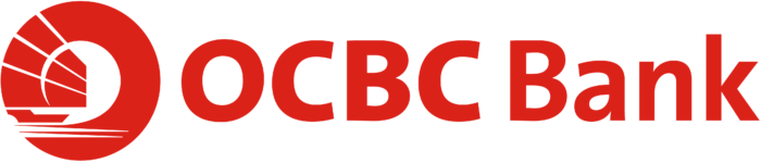 OCBC Bank logo, logotype (Singapore)