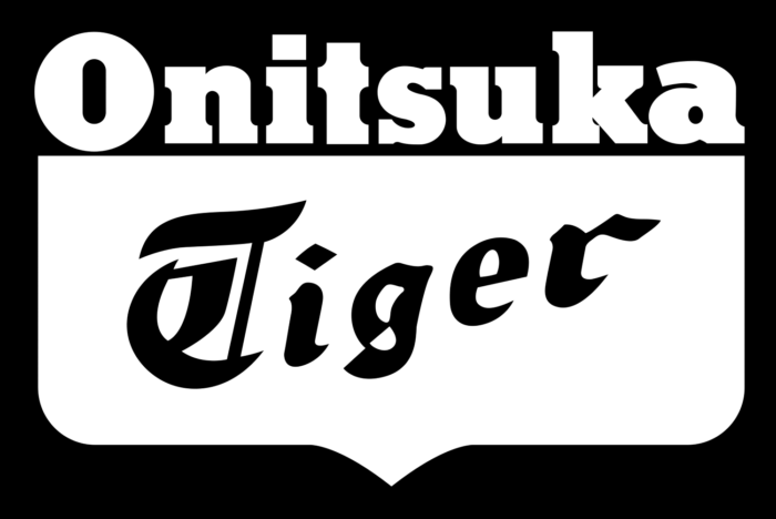 Onitsuka Tiger logo, black-white