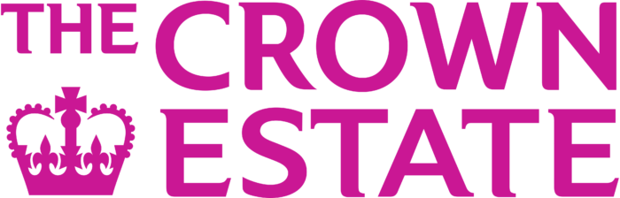 The Crown Estate logo, pink