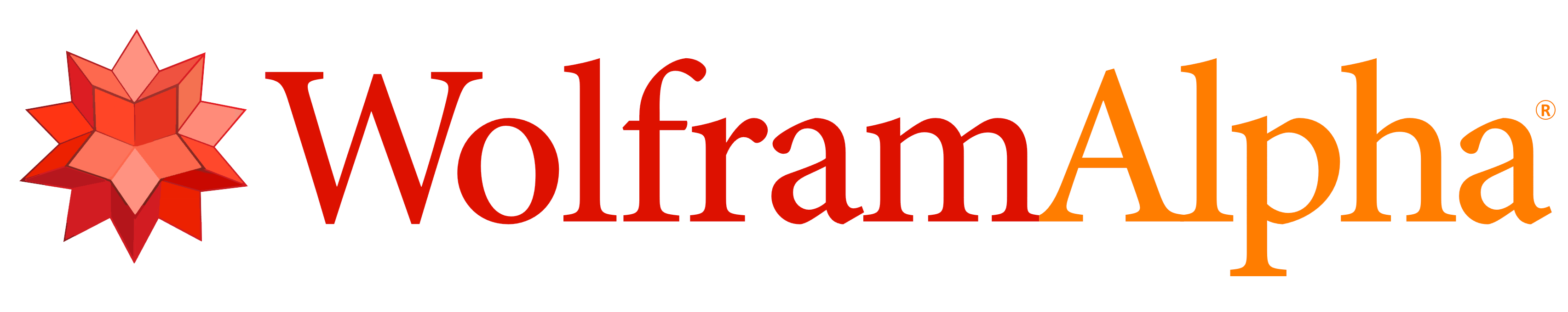 Wolfram Alpha logo/link