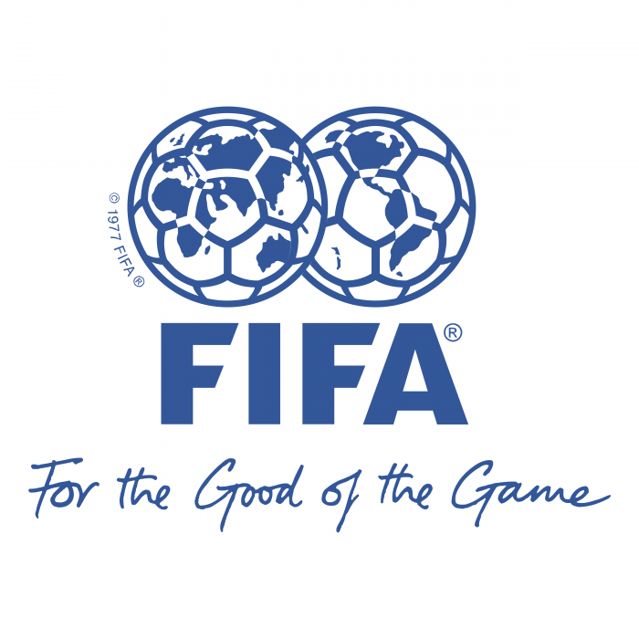 FIFA logo blue