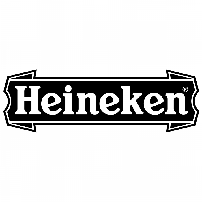 Heineken logo black