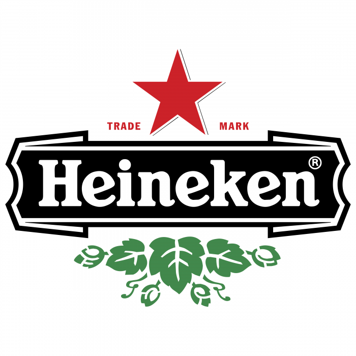Heineken logo black green