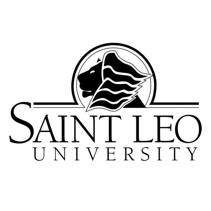 Saint Leo University logo black