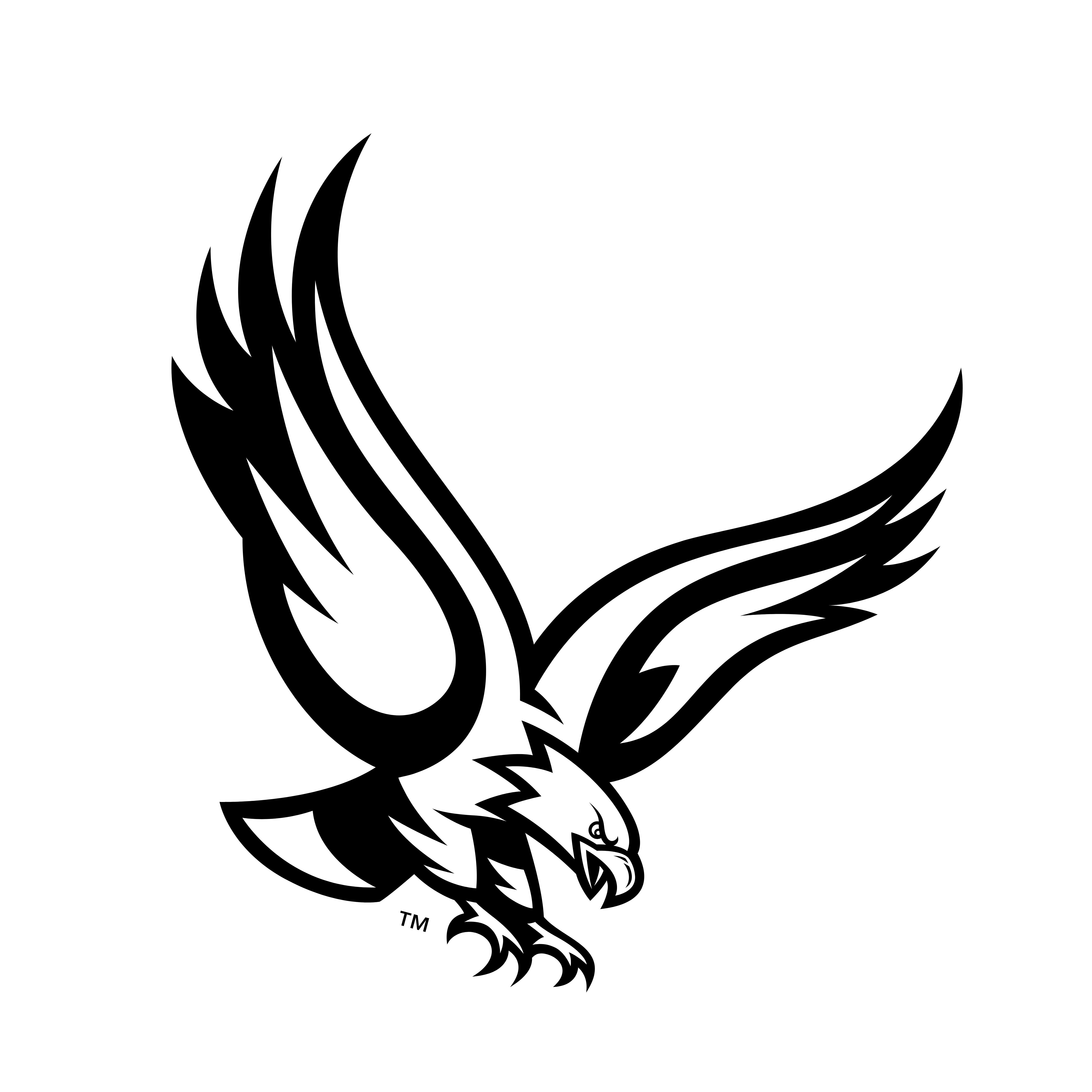 Eagles Logo Drawing / Eagles Logo Drawing at GetDrawings Free