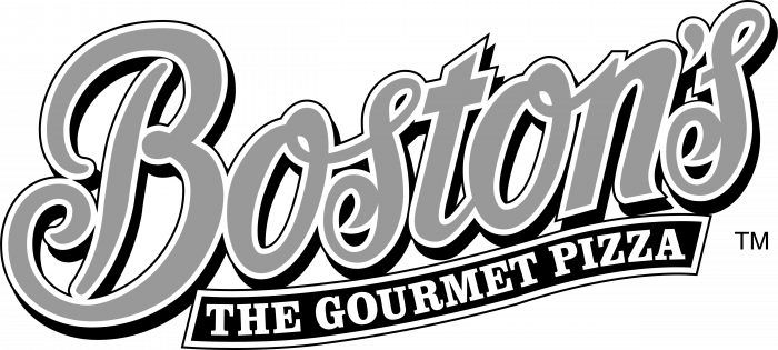 Bostons pizza logo black