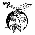 Daughters of the Nile logo black
