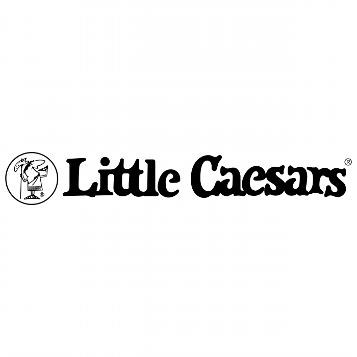 Little Caesars Pizza logo black