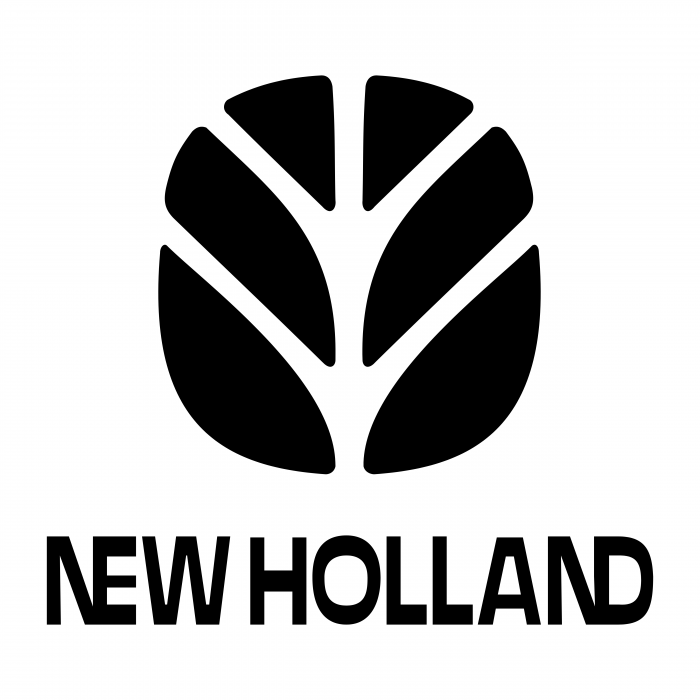 New Holland logo black