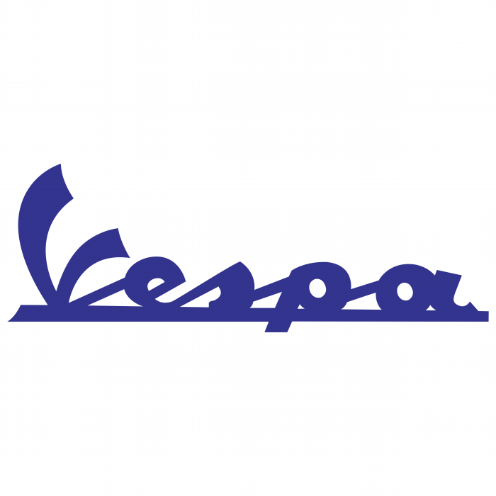 Vespa logo violet