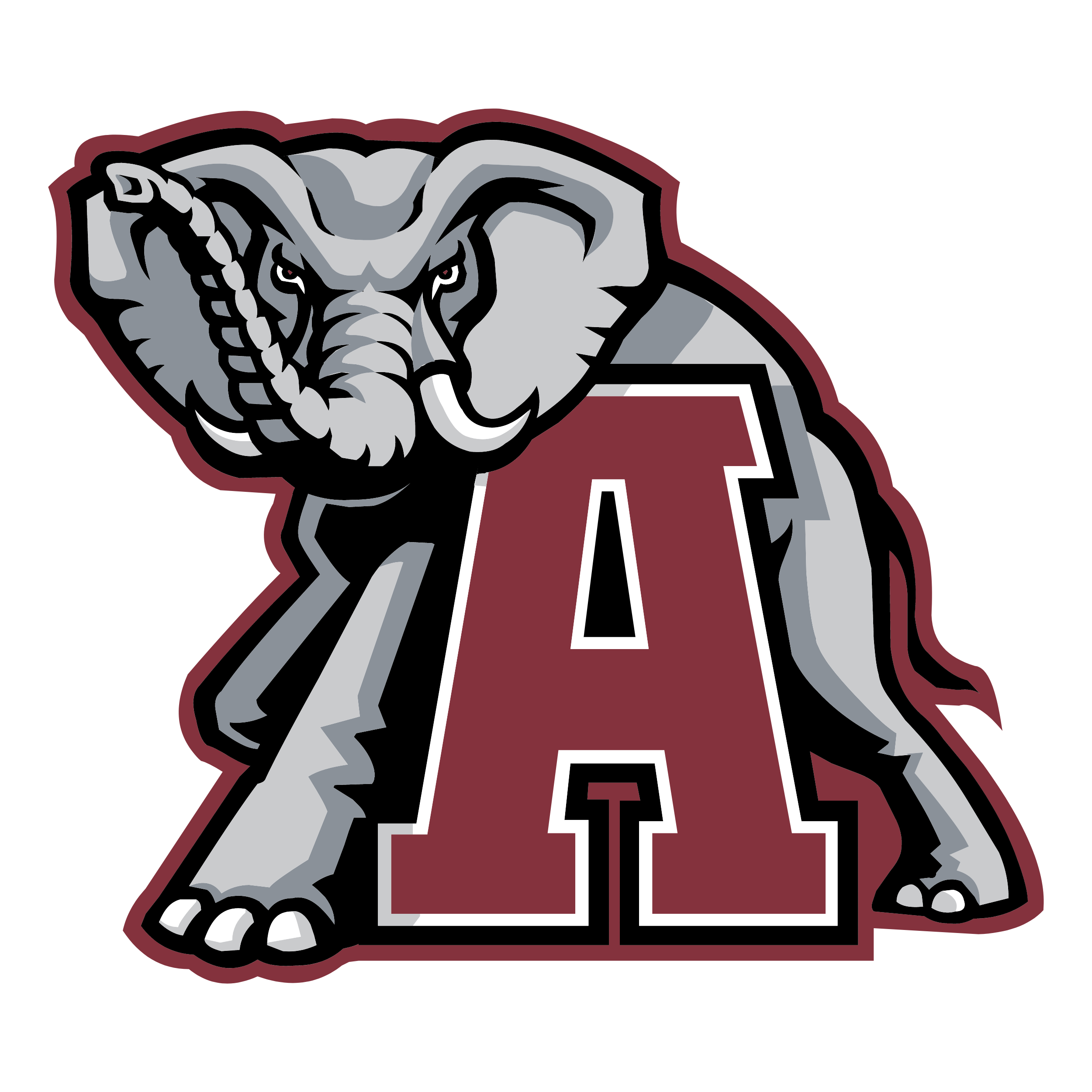 Free Free 228 Alabama Elephant Logo Svg SVG PNG EPS DXF File