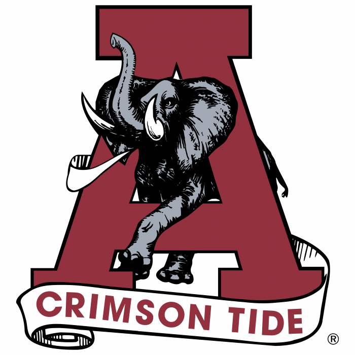 A Crimson Tide logo words