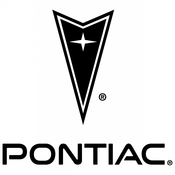 Pontiac logo black R