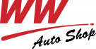 Auto Shop logo red
