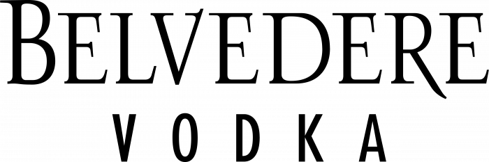 Belvedere logo black