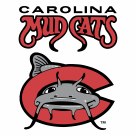 Carolina Mudcats logo red