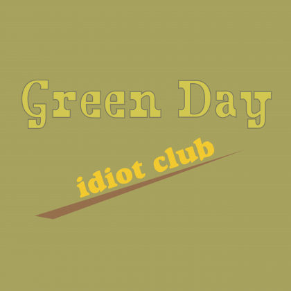 Green Day logo cube