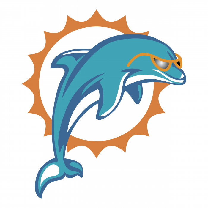 Miami Dolphins logo spectacles