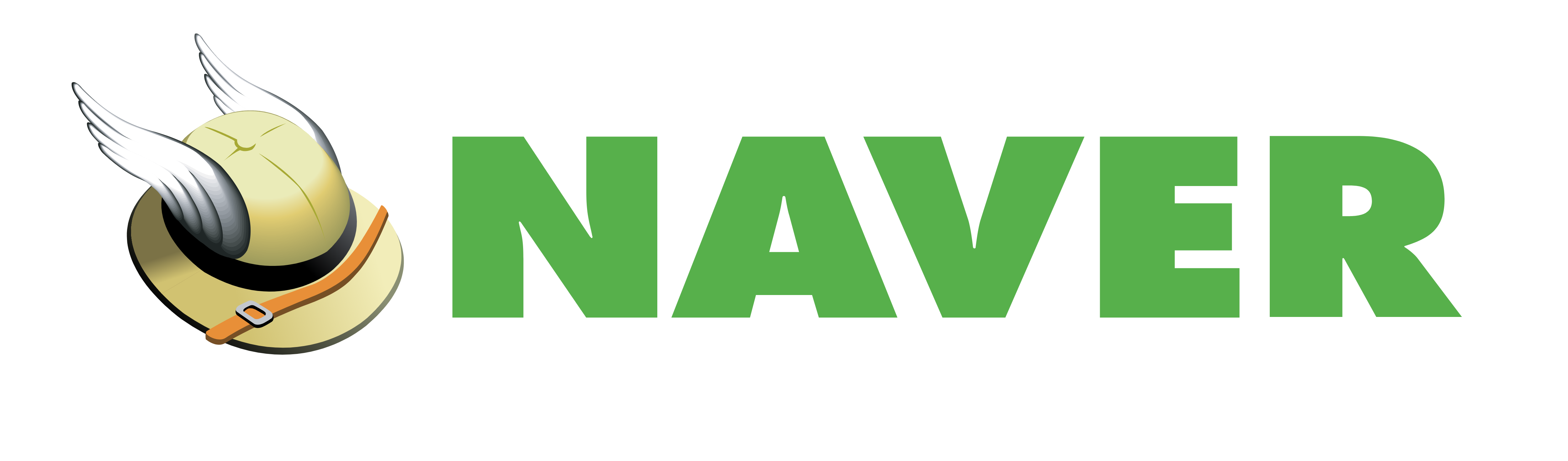 75773200 - waving flag with naver corporation logo. editorial 3d ...