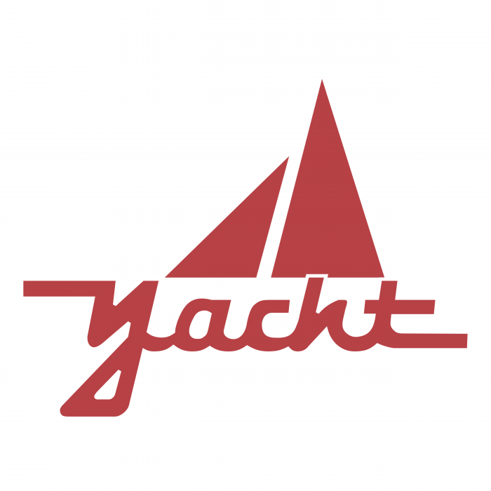 Yacht logo red