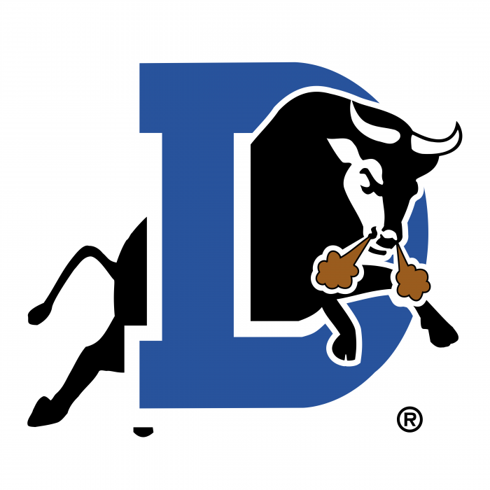 Durham Bulls logo blue