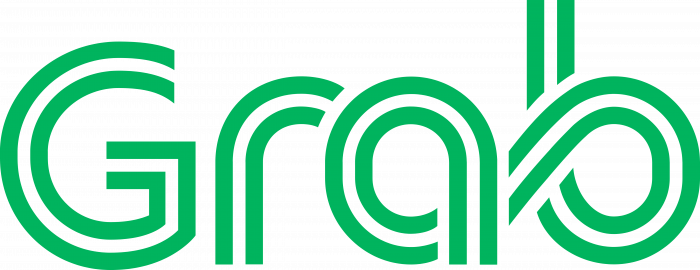 Grab logo green