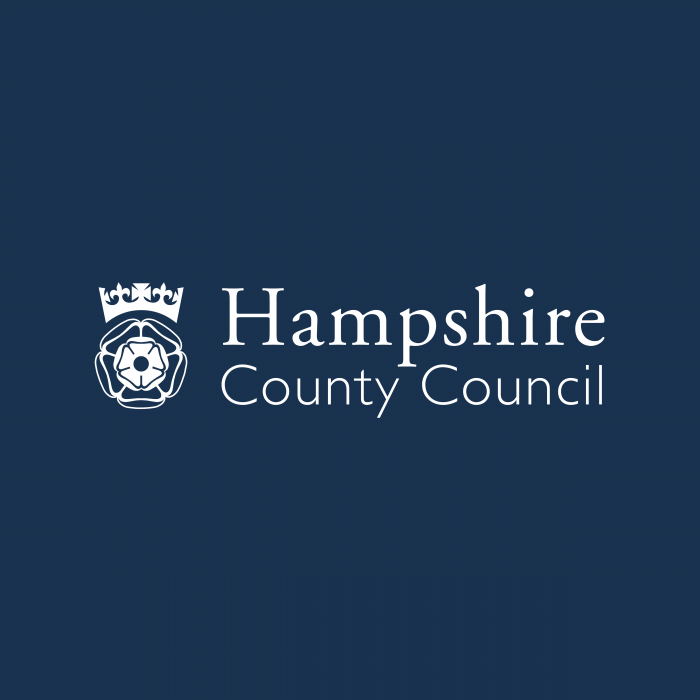 Hampshire County Council logo blue