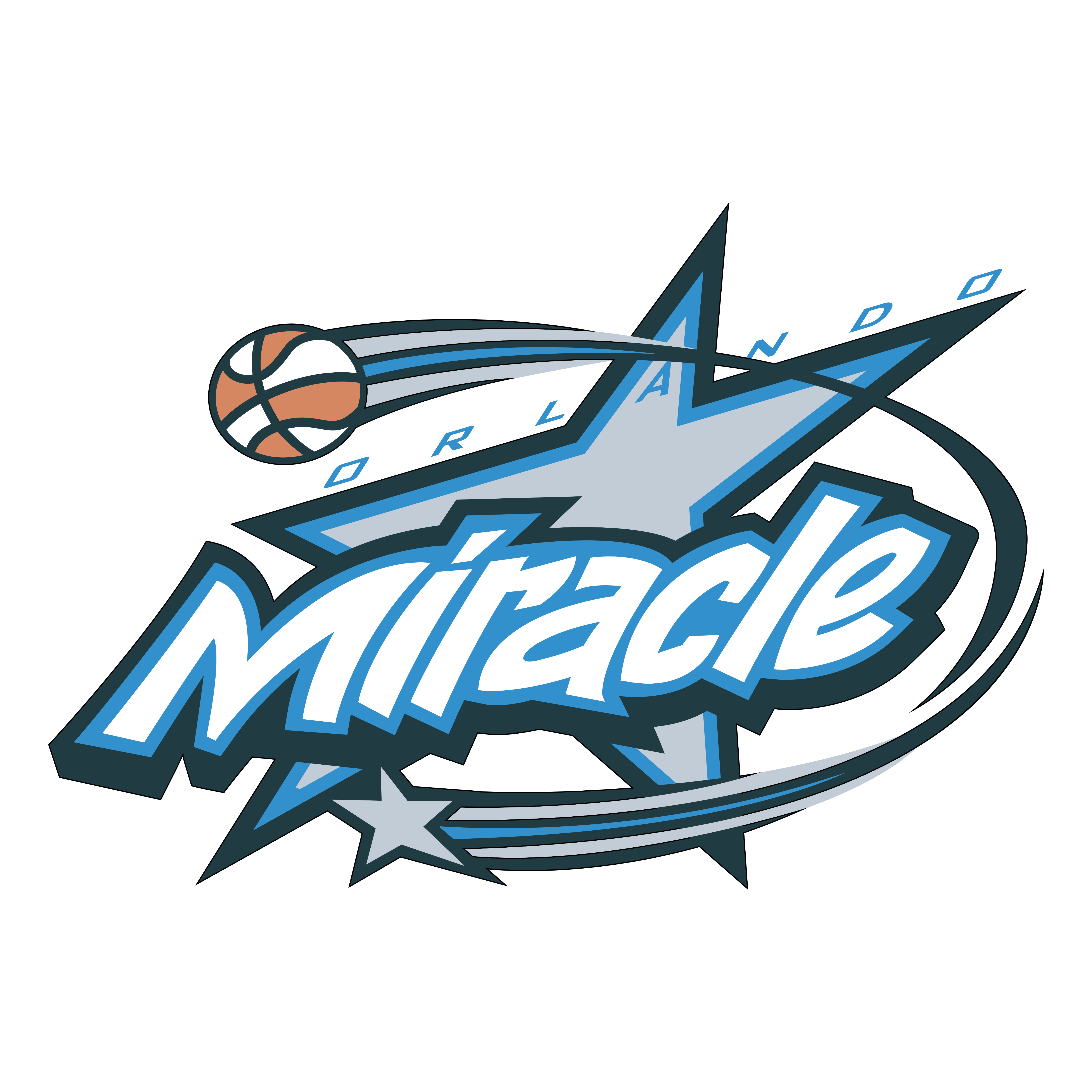 Orlando Magic #logo, American Sport Theme Logo