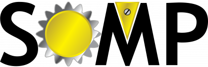 SOMP logo yellow