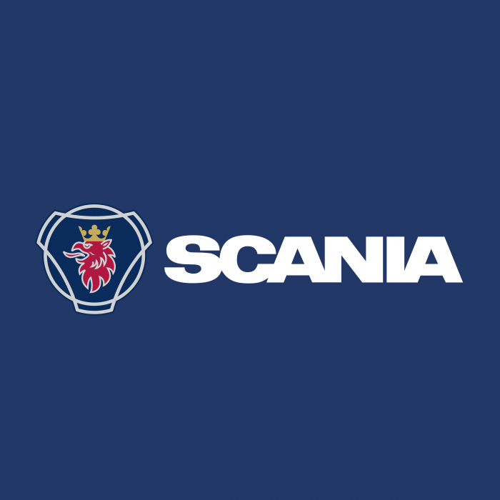 Scania logo cube