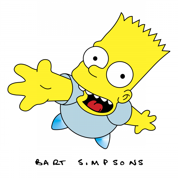 The Simpson logo bart