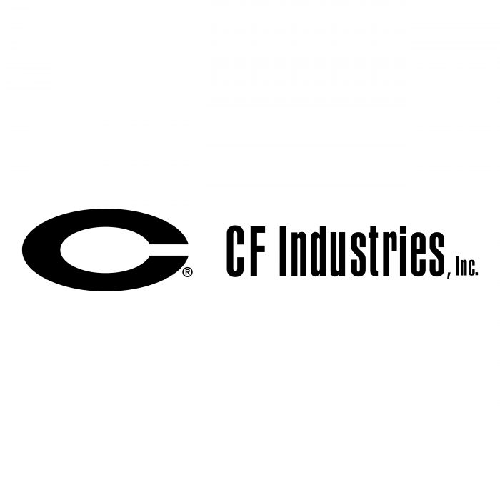 CF Industries logo black