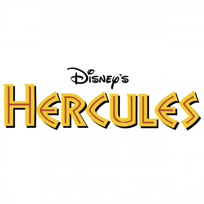 Disney's Hercules logo yellow
