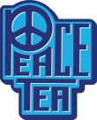 Peace Tea logo blue