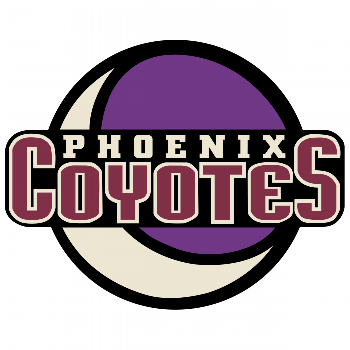 Phoenix Coyotes logo violet
