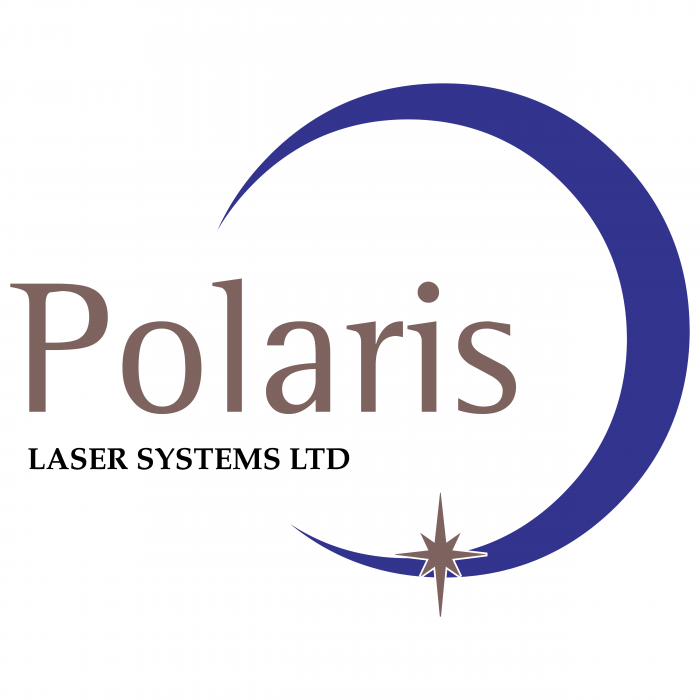 Polaris Laser Systems logo blue
