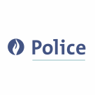 Police Belge logo blue