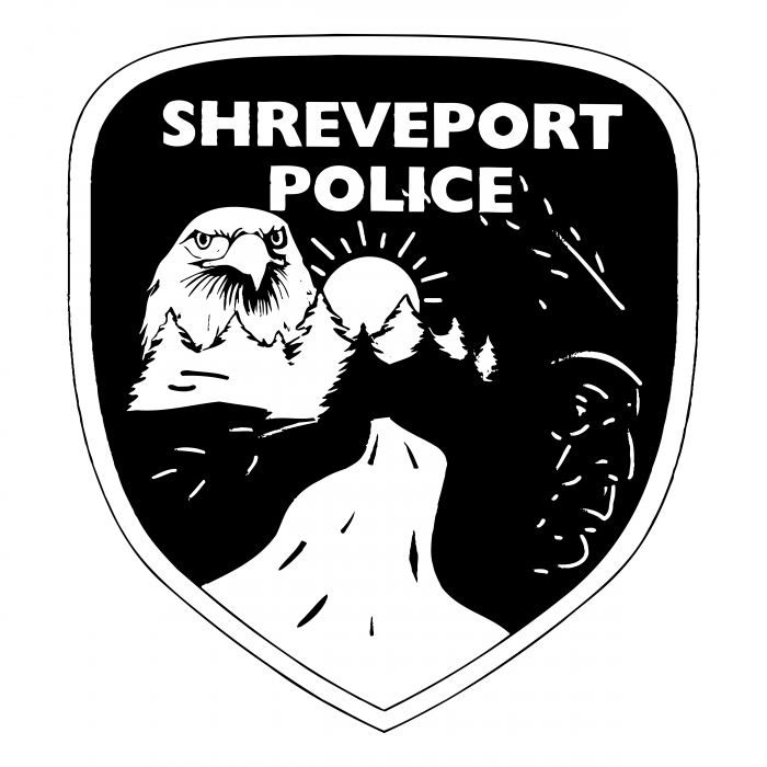 Shreveport police logo black
