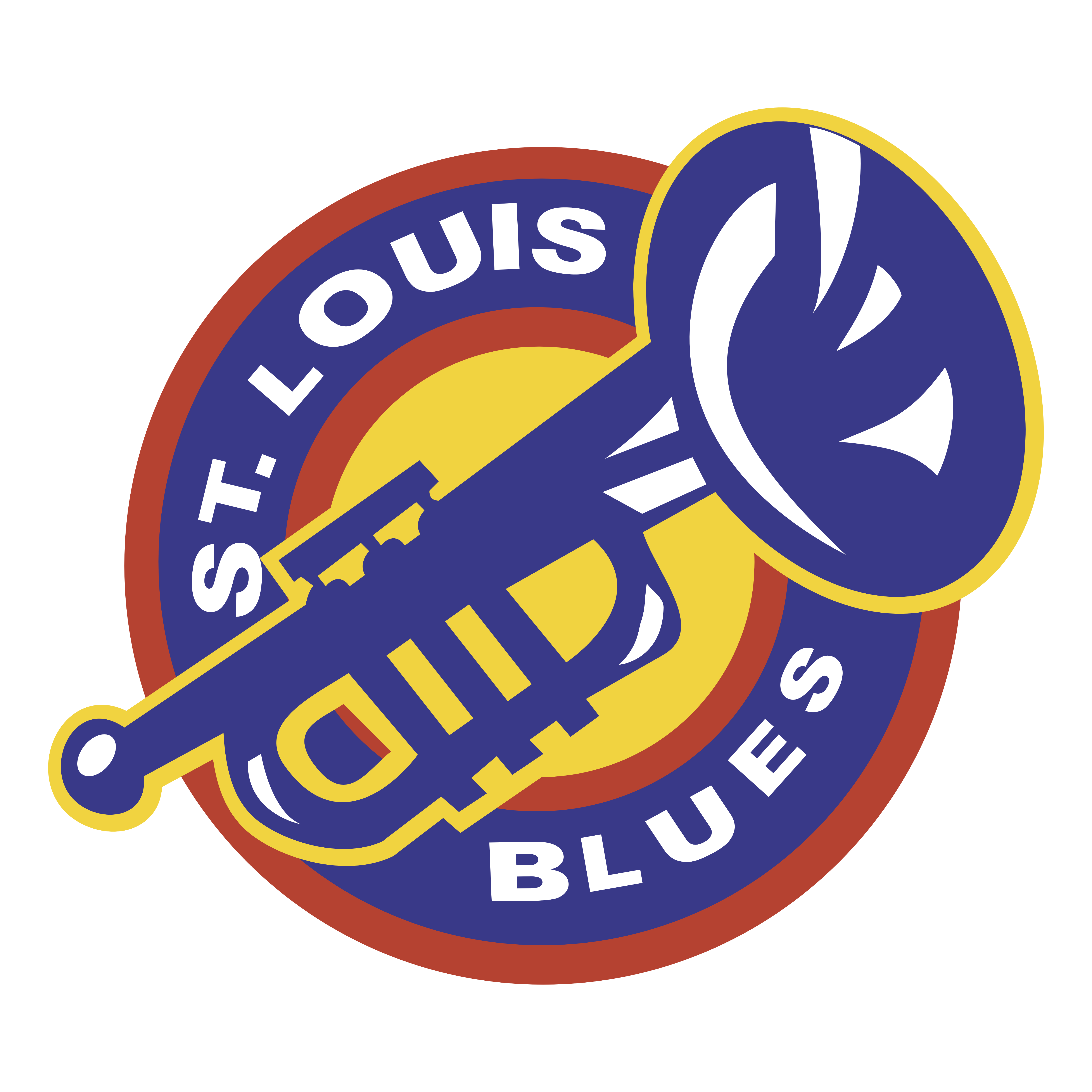 St. Louis Blues Logo Color Scheme » Blue »