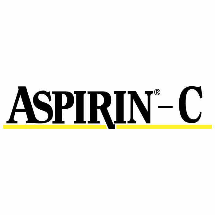 Aspirin logo yellow