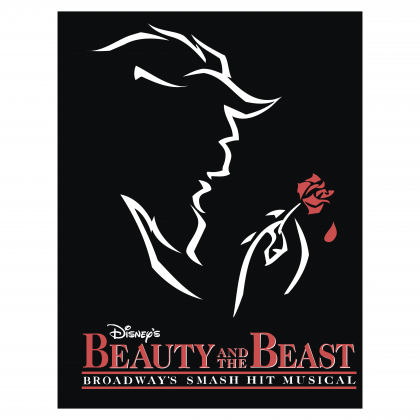 Beauty and the Beast logo cube