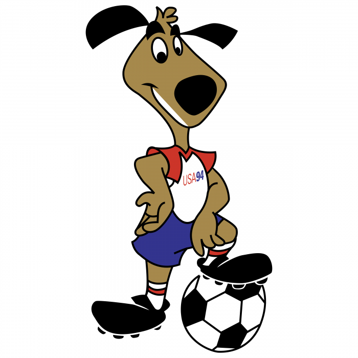 Football Mascot logo dog